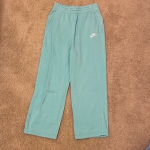 Teal Nike Fleece  Sweatpants